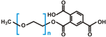 Polyethylene glycol mono-2,4-dicarboxylate