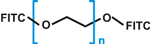 Polyethylene glycol di-fluorescein